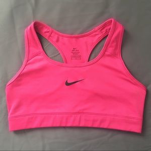 Nike pink sports bra